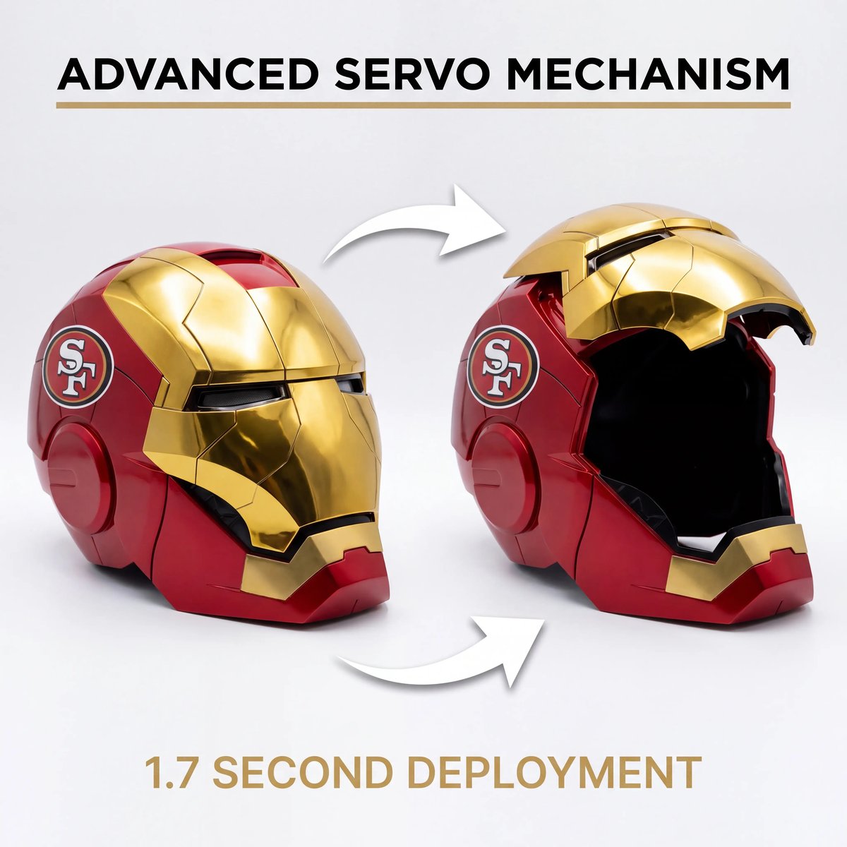 NFL Iron Man Helmet — Premium Collector Edition